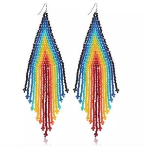 Free People Beaded Earrings